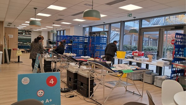 Collecte de sang inter-entreprises