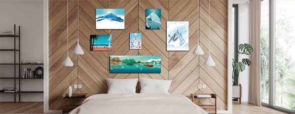 French days Bungalow Graphic
